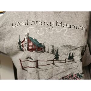 Gray Great Smoky Mountains Sweater
